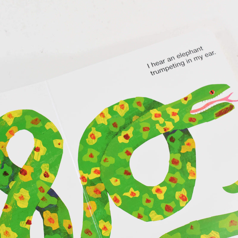 Polar Bear What Do You Hear? By Bill Martin - Ages 0-5 - Board Book 9-14 Oxford