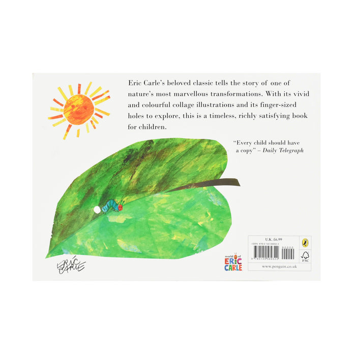 The Very Hungry Caterpillar Book By Eric Carle - Ages 0-5 – Paperback 0-5 Puffin