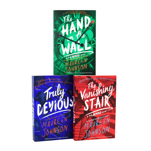 Truly Devious Series 3 Books Collection Set By Maureen Johnson - Ages 9-14 - Paperback 9-14 Harper Collin