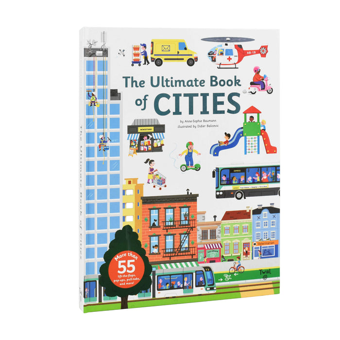 Ultimate Book of Cities by Sophie Bordet-Petillon - Ages 0-5 - Hardback 0-5 Twirl
