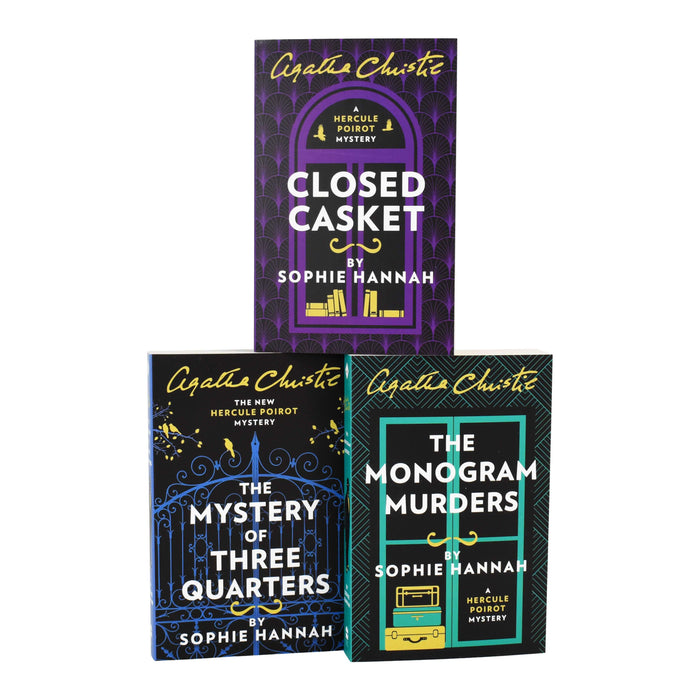 The New Hercule Poirot Mysteries Collection 3 Books by Sophie Hannah– Young Adult - Paperback Young Adult Harper Collin