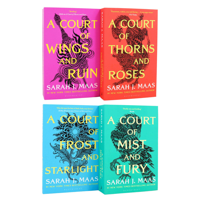 A Court Thorns Roses 4 Books by Sarah J. Mass - Young Adult - Paperback Young Adult Bloomsbury