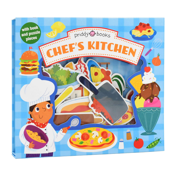 Lets Pretend Chefs Kitchen by Roger Priddy - Ages 0-5 -Board Book 0-5 Priddy Books