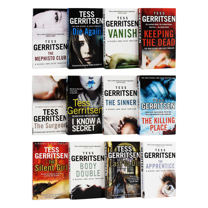 Tess Gerritsen 12 Books – Young Adult - Paperback Young Adult Bantam Books