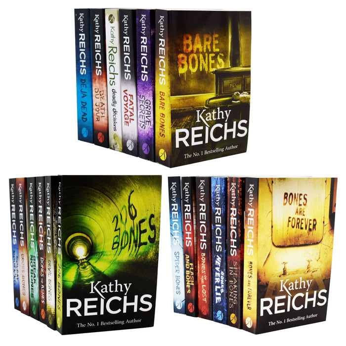 The Temperance Brennan (Series 1, 2 &, 3) 18 Books Collection By Kathy Reichs - Young Adult - Paperback Young Adult Arrow Books