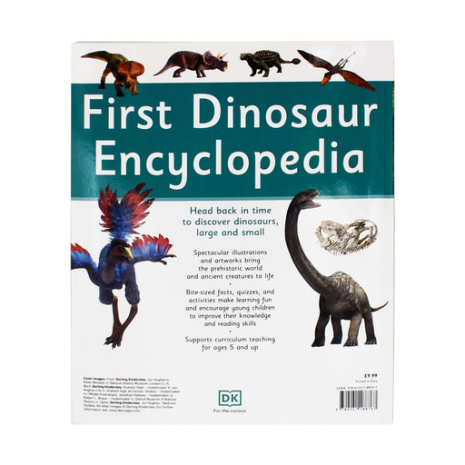 First Dinosaur Encyclopedia, A First Reference Book for Children By DK - Ages 5-7 - Paperback 5-7 DK Children