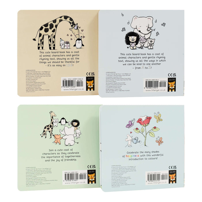 My First Books of Happiness 4 Books Collection Box Set by Patricia Hegarty - Ages 0-5 - Hardback 0-5 Little Tiger ltd