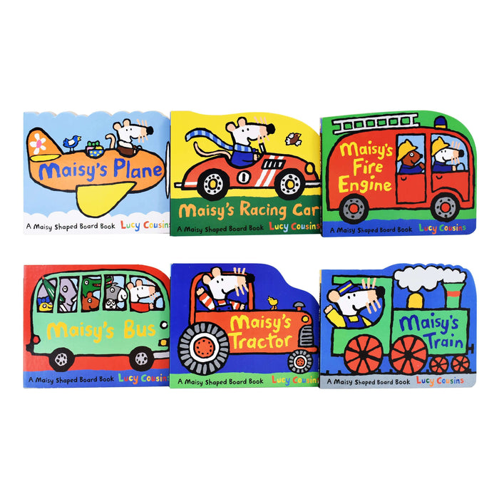 Lucy Cousins Maisy Shaped 6 Books - Ages 0-5 - Board Book 0-5 Walker Books