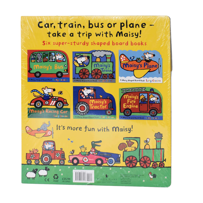 Lucy Cousins Maisy Shaped 6 Books - Ages 0-5 - Board Book 0-5 Walker Books