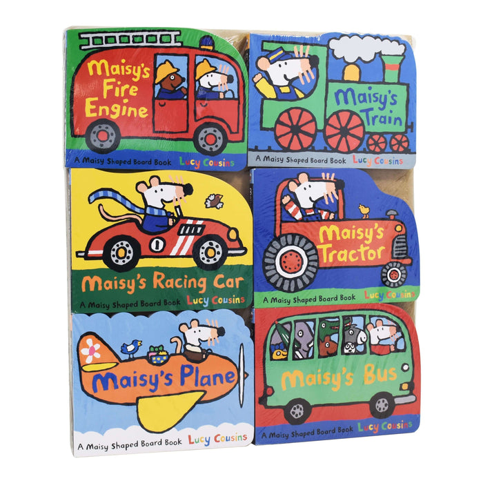 Lucy Cousins Maisy Shaped 6 Books - Ages 0-5 - Board Book 0-5 Walker Books