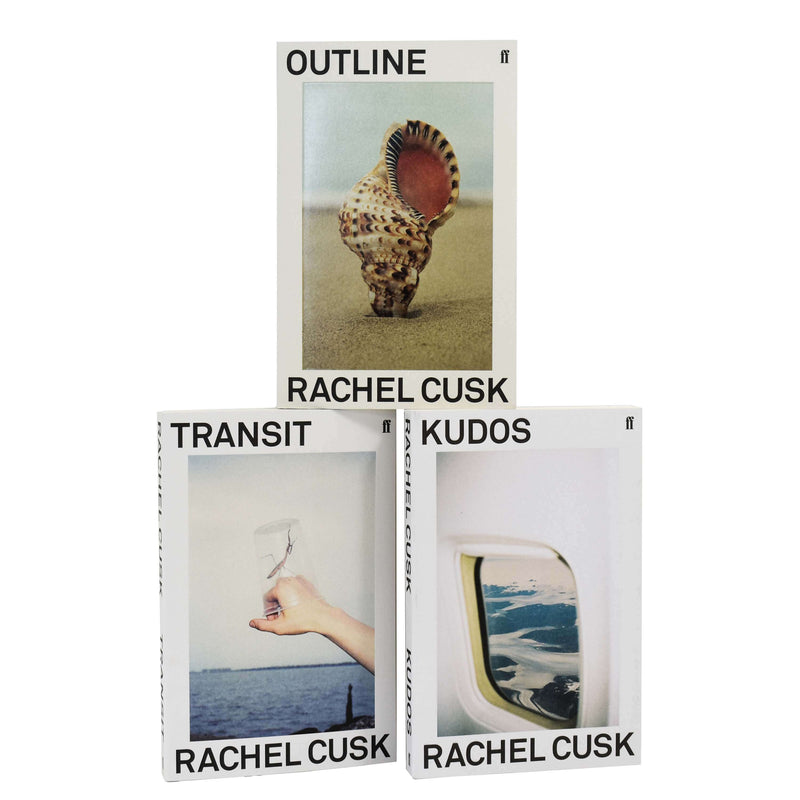 Rachel Cusk 3 Books Collection Set (Outline, Transit, Kudos) by Rachel Cusk - Paperback Young Adult Faber & Faber