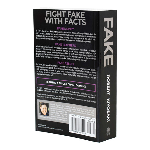 Fake Money - Fake Teachers - Fake Assets By Robert T. Kiyosaki - Young Adult - Paperback Young Adult Plata Publishing