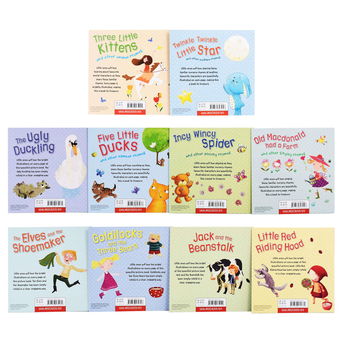 Read With Me Nursery Treasury 10 Books Collection Box Set by Miles Kelly – Ages 0-5 - Paperback 0-5 Miles Kelly Publishing