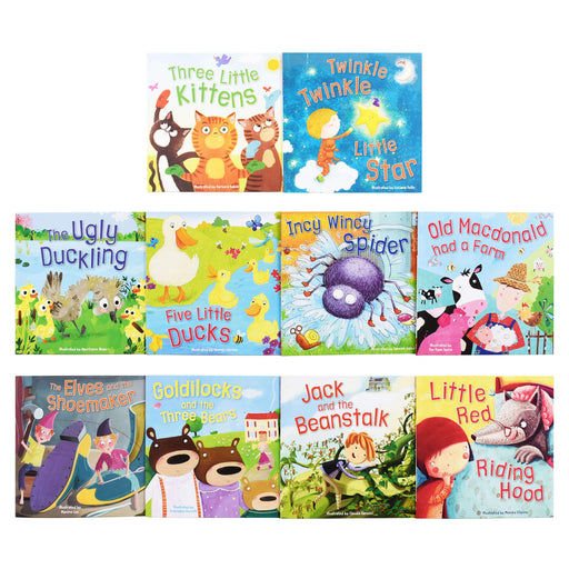 Read With Me Nursery Treasury 10 Books Collection Box Set by Miles Kelly – Ages 0-5 - Paperback 0-5 Miles Kelly Publishing