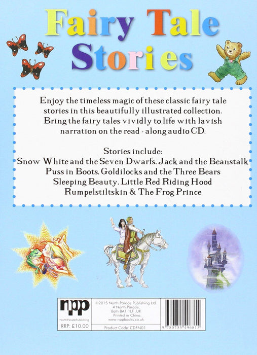 Fairy Tale Stories with Audio CD - Ages 5-7 - Hardback 5-7 NorthParadePublishing