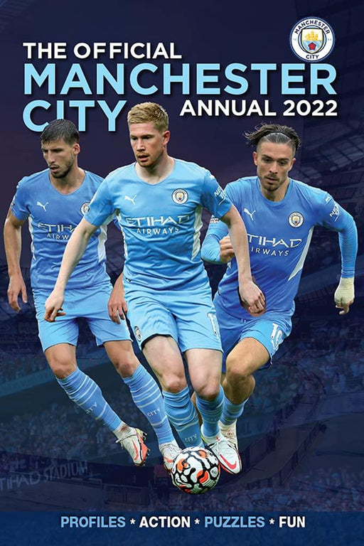 The Official Manchester City Annual 2022 By David Clayton - Hardback Non Fiction Grange Communications Ltd