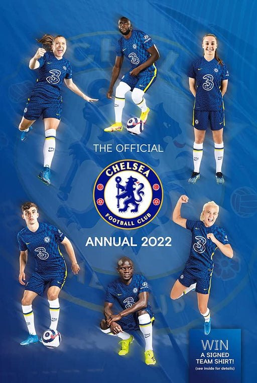 The Official Chelsea FC Annual 2022 By David Antill - Hardback Non Fiction Grange Communications Ltd