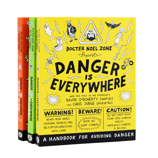 Danger is Everywhere Collection Series 3 Books Set by David O'Doherty - Ages 9-14 - Paperback 9-14 Penguin