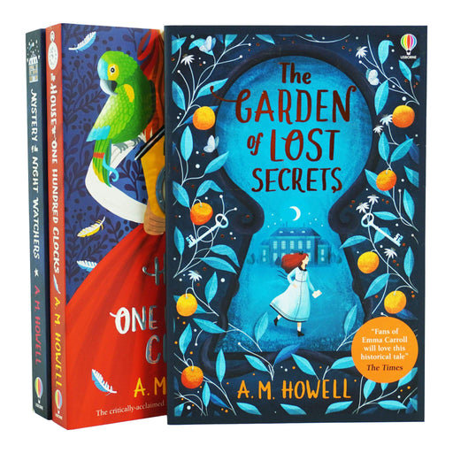 A M Howell 3 Books Collection Set (The House, The Garden, Mystery) - Ages 9-14 - Paperback 9-14 Usborne