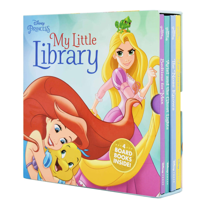 Disney Princess My Little Library 4 Board Book Collection Set - Ages 0-5 - Board Books 0-5 Disney