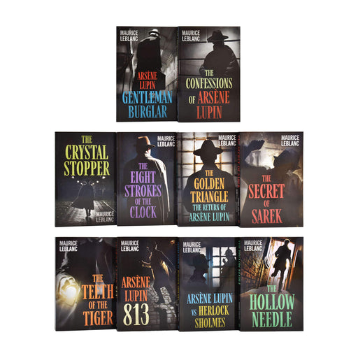 The Complete Collection of Arsène Lupin 10 Books Box Set by Maurice LeBlanc - Young Adult - Paperback Young Adult WILCO BOOKS