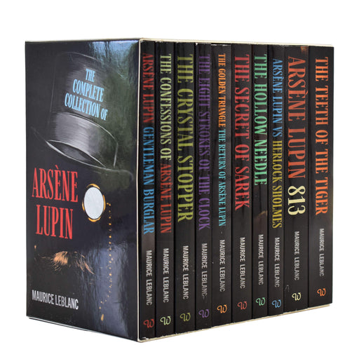 The Complete Collection of Arsène Lupin 10 Books Box Set by Maurice LeBlanc - Young Adult - Paperback Young Adult WILCO BOOKS