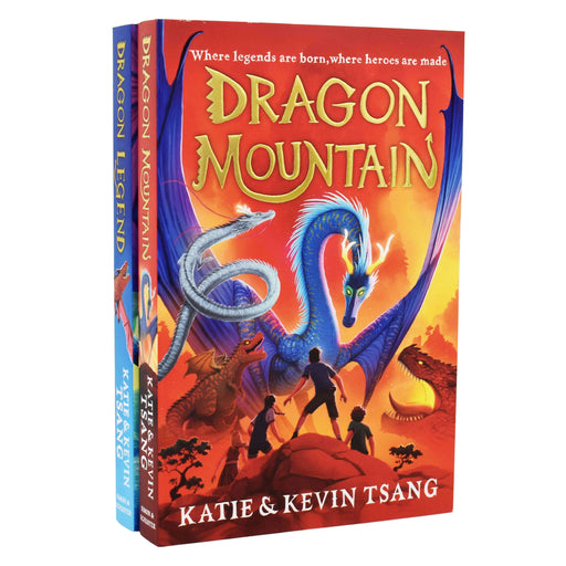 Dragon Realm 2 Books Collection Set By Katie Tsang & Kevin Tsang - Ages 9-14 - Paperback 9-14 Simon & Schuster
