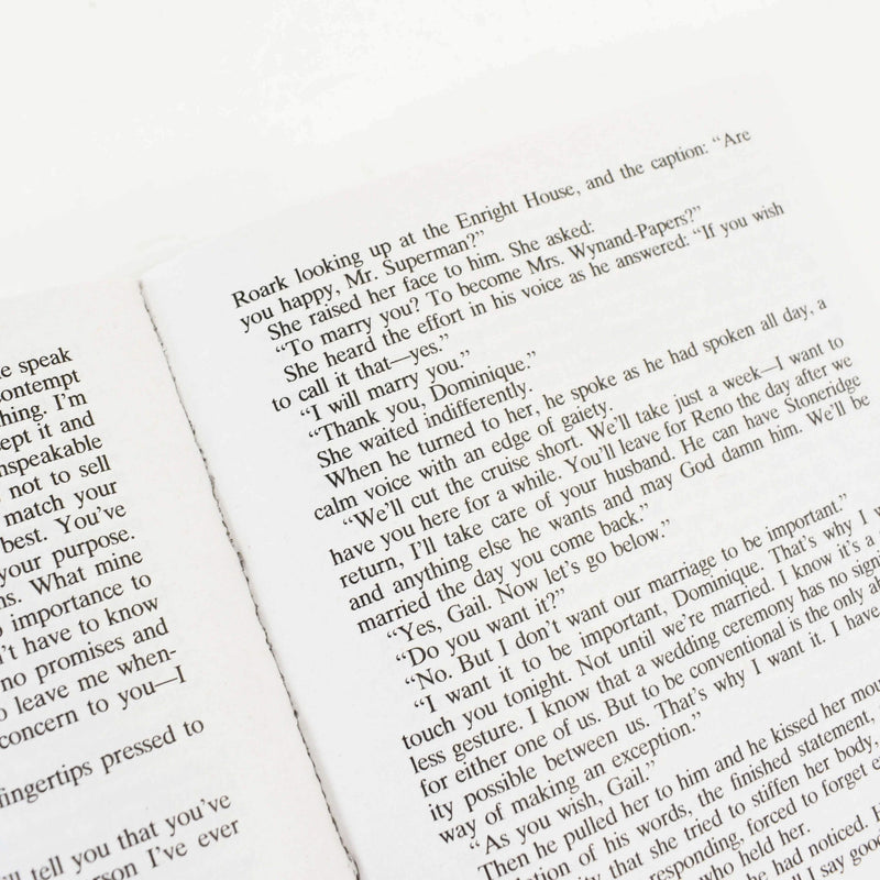 Ayn Rand 2 Books (The Fountainhead (Centennial Edition) & Atlas Shrugged) - Adult - Paperback Adult Signet