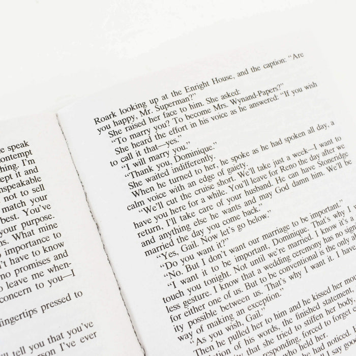 Ayn Rand 2 Books (The Fountainhead (Centennial Edition) & Atlas Shrugged) - Adult - Paperback Adult Signet