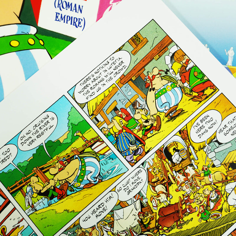 Asterix by Goscinny & Uderzo: Books 1-5 Collection Set - Ages 6-11 - Paperback 7-9 Hachette Children's Group