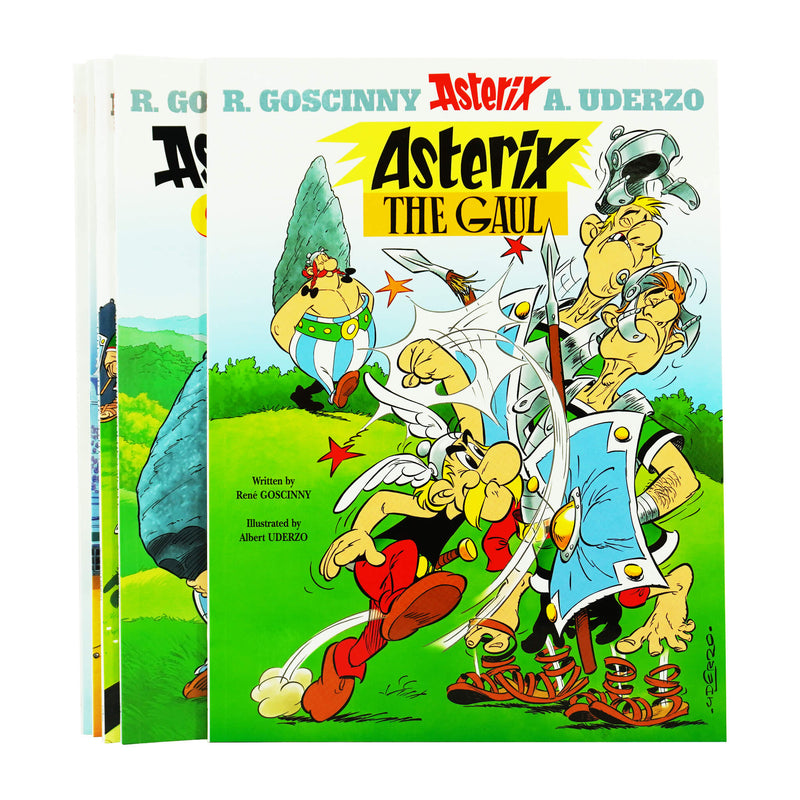 Asterix by Goscinny & Uderzo: Books 1-5 Collection Set - Ages 6-11 - Paperback 7-9 Hachette Children's Group
