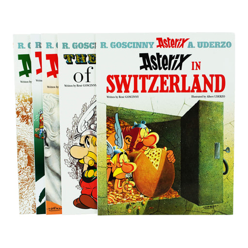The Complete Asterix Series 4 (16-20) 5 Books Set By Rene Goscinny and Albert Uderzo - Ages 7-9 - Paperback 7-9 Hachette Children's Group