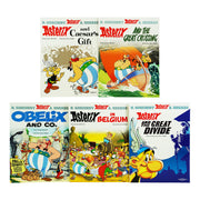 The Complete Asterix Series 5 (21-25) 5 Books Set By Rene Goscinny and Albert Uderzo - Ages 7-9 - Paperback 7-9 Hachette Children's Group
