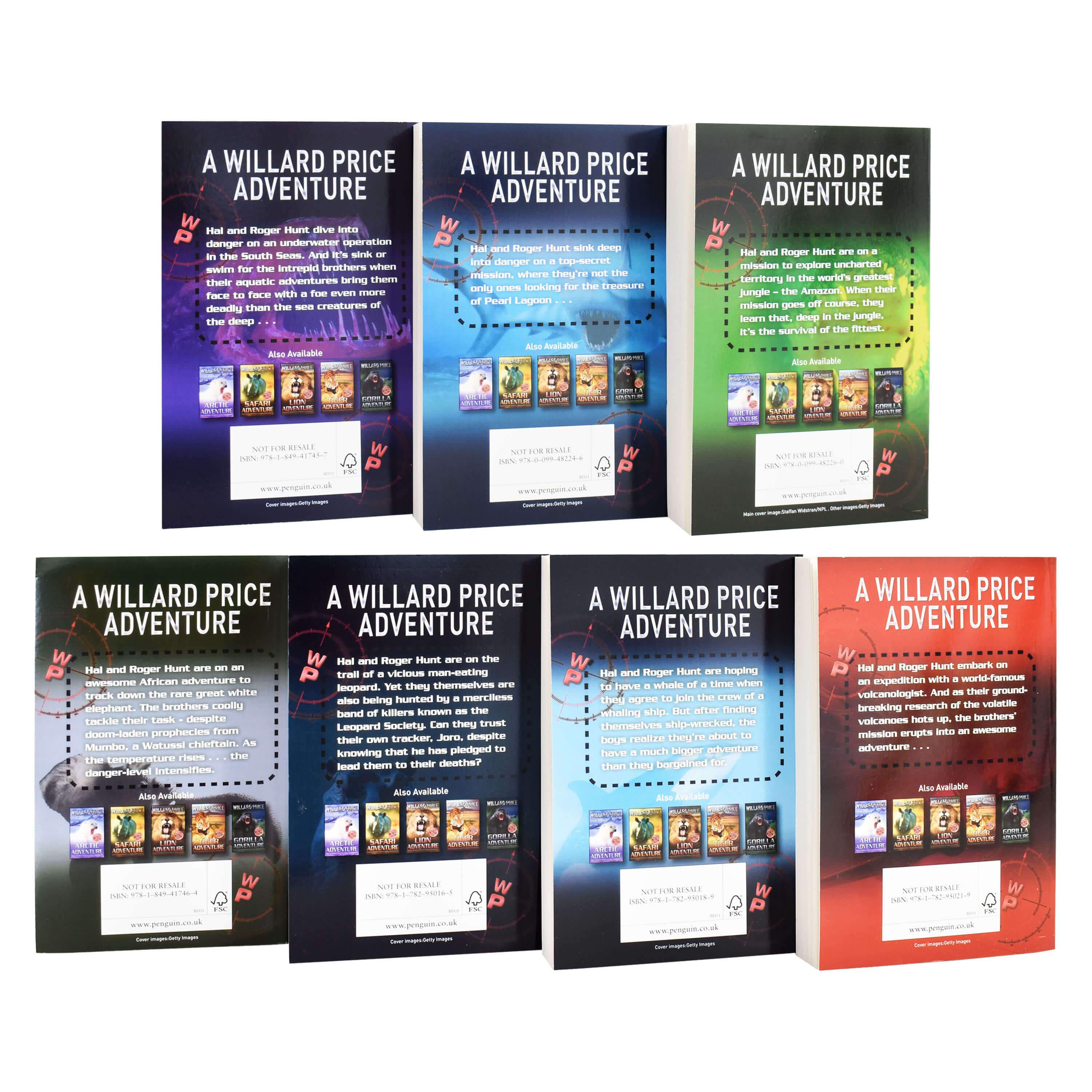 Willard Price Adventure 7 Books Set — Books2Door