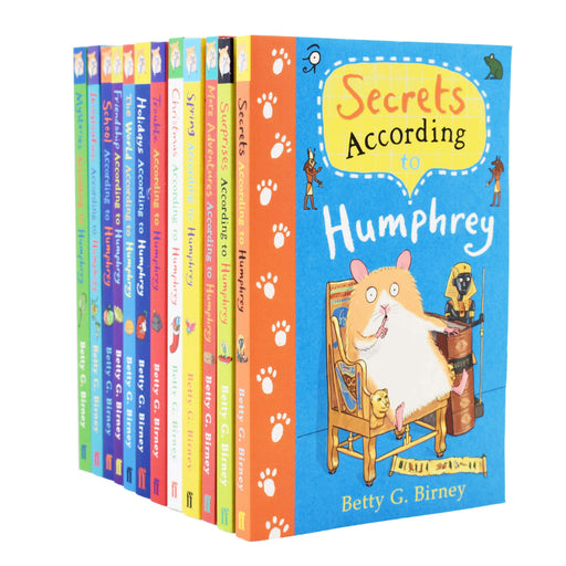 According to Humphrey the Hamster Series Collection 12 Books Set By Betty G. Birney - Fiction Books - Paperback Fiction Faber & Faber