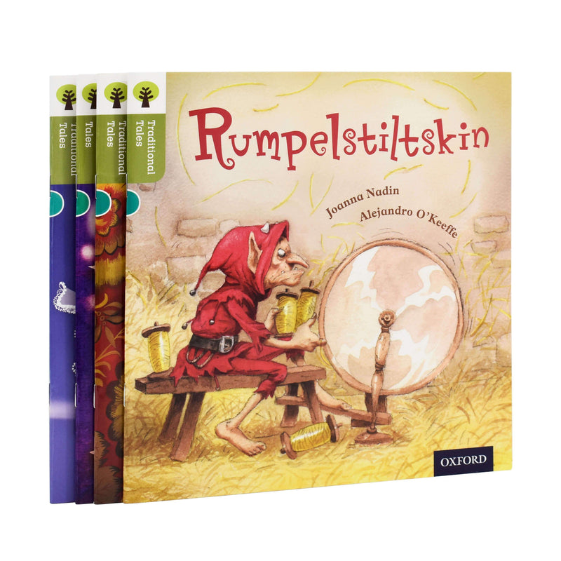 Oxford Reading Tree Traditional Tales 4 Books Collection Set - Ages 0-5 - Paperback 0-5 Oxford University Press