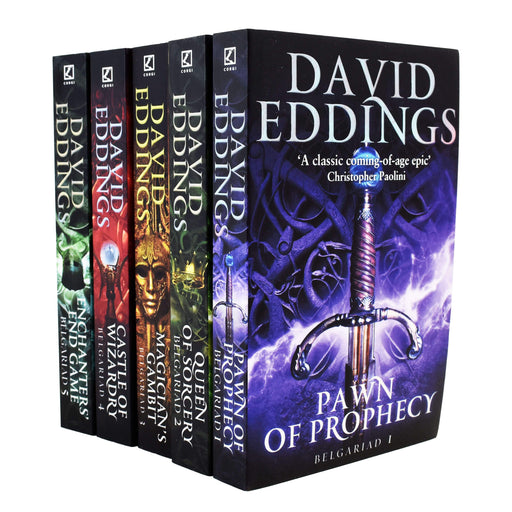 The Belgariad Series 1 To 5 Books Collection Set By David Eddings - Adult - Paperback Adult Corgi Books