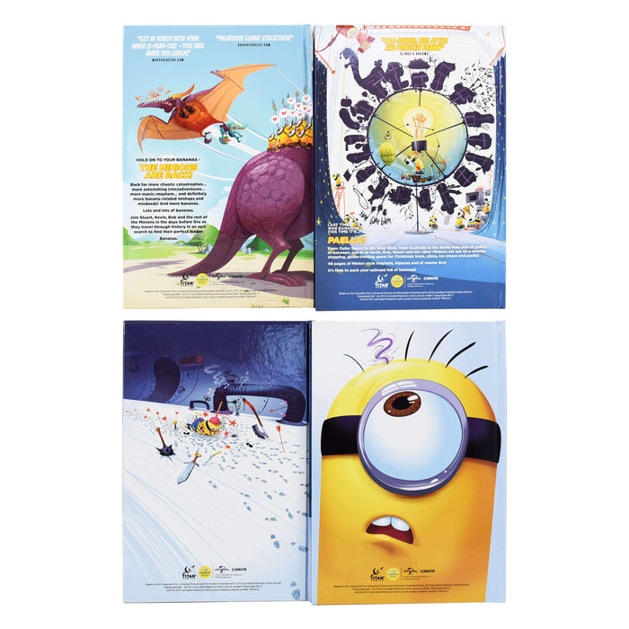 Despicable Me Minions Banana Series Volumes 1 - 4 Graphic Novel Books Collection Box Set - Ages 0-5 - Hardback 0-5 Titan Comics