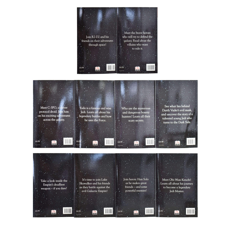 Star Wars 10 Exciting Books Essential Collection By Dorling Kindersley - Ages 5-7 - Paperback 5-7 DK