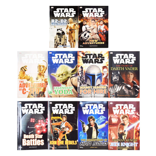 Star Wars 10 Exciting Books Essential Collection By Dorling Kindersley - Ages 5-7 - Paperback 5-7 DK