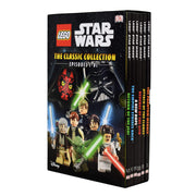 LEGO Star Wars Episodes I-VI The Complete Library 6 Books Box Set - Ages 5-7 - Hardback 5-7 DK