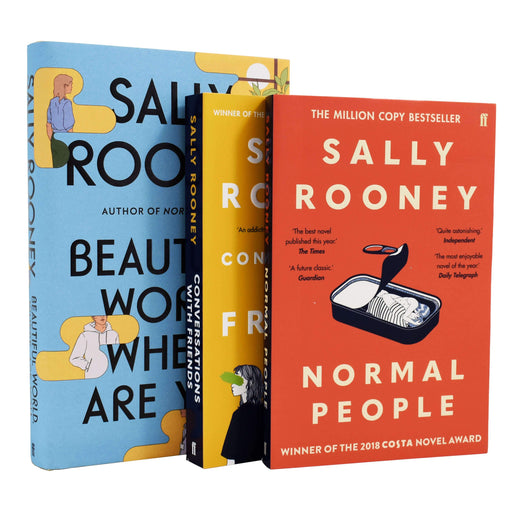 Sally Rooney Conversations with Friends, Normal People, Beautiful World 3 Books Collection - Young Adult - Hardback/Paperback Young Adult Faber & Faber