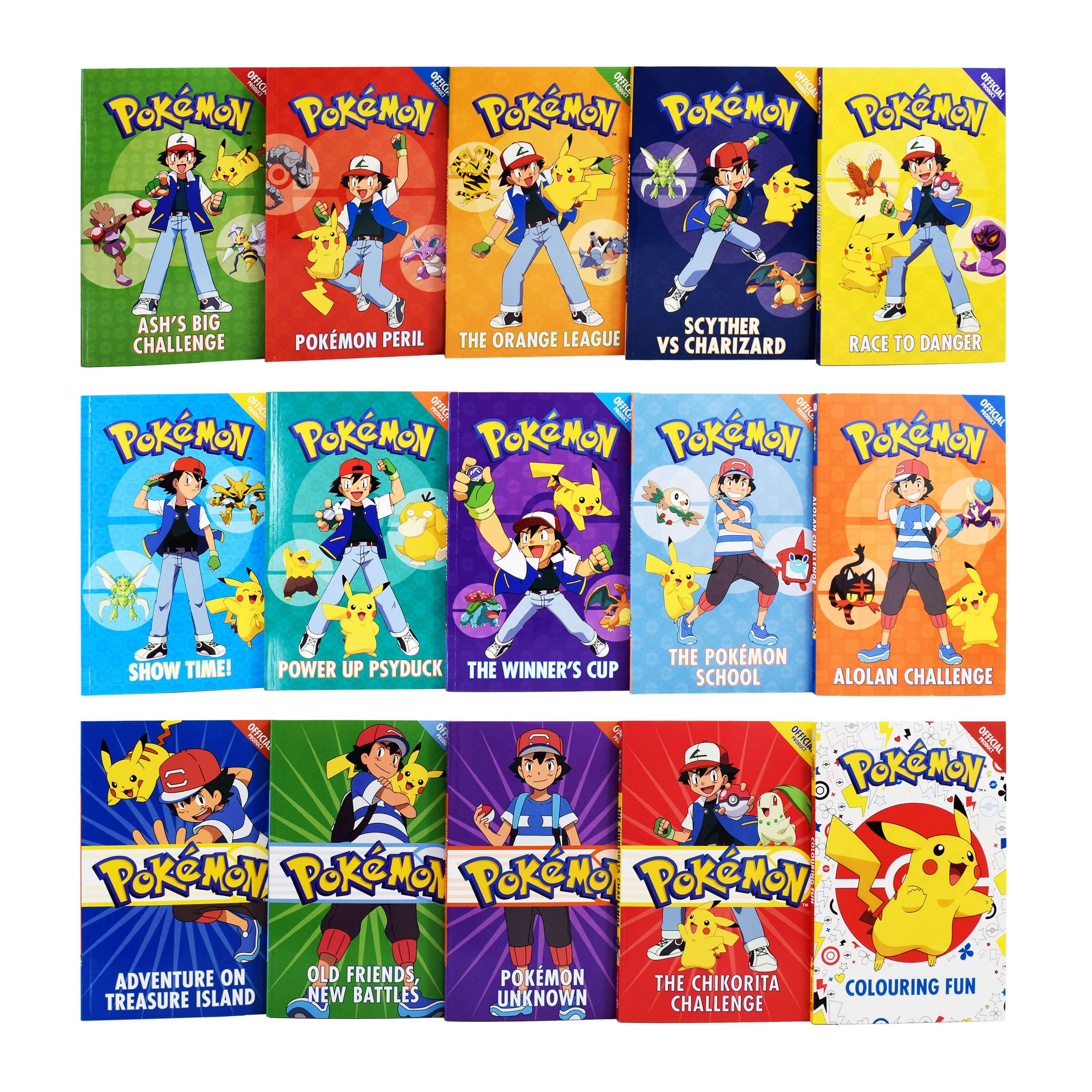 Pokemon Super Collection 15 Books Box Set — Books2Door
