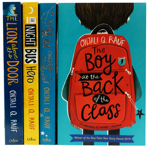 Onjali Q. Rauf Collection 4 Books Set (The Boy At the Back of the Class and Other Novels) - Ages 8-12 - Paperback 9-14 Orion Children's Books