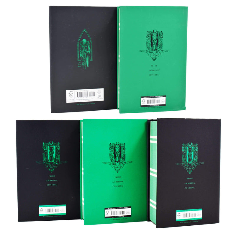 Harry Potter Slytherin Edition (Series 11-15) 5 Books Set Collection By J.K Rowling - Young Adult - Hardback Young Adult Bloomsbury