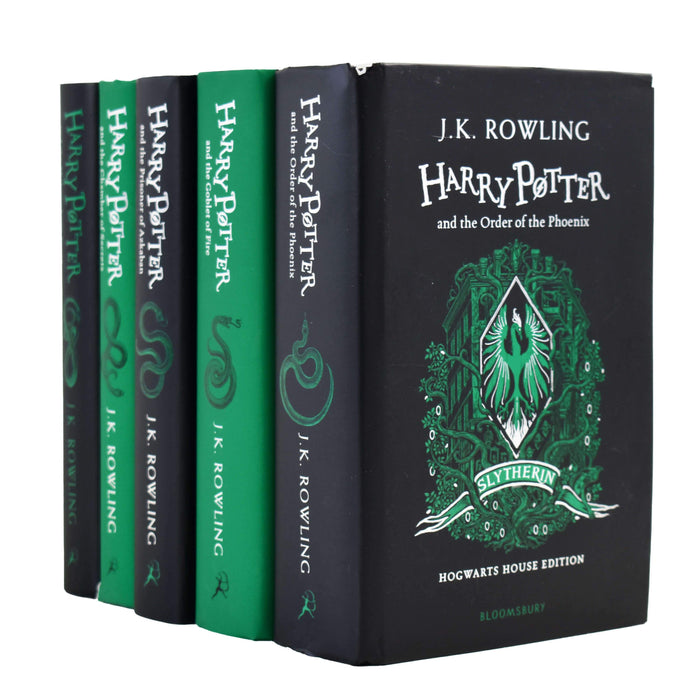 Harry Potter Slytherin Edition (Series 11-15) 5 Books Set Collection By J.K Rowling - Young Adult - Hardback Young Adult Bloomsbury