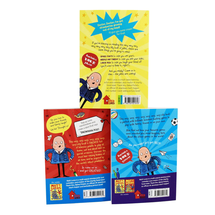 Matt Lucas My Very Silly 3 Books Collection Set - Ages 7-9 - Paperback 7-9 Farshore