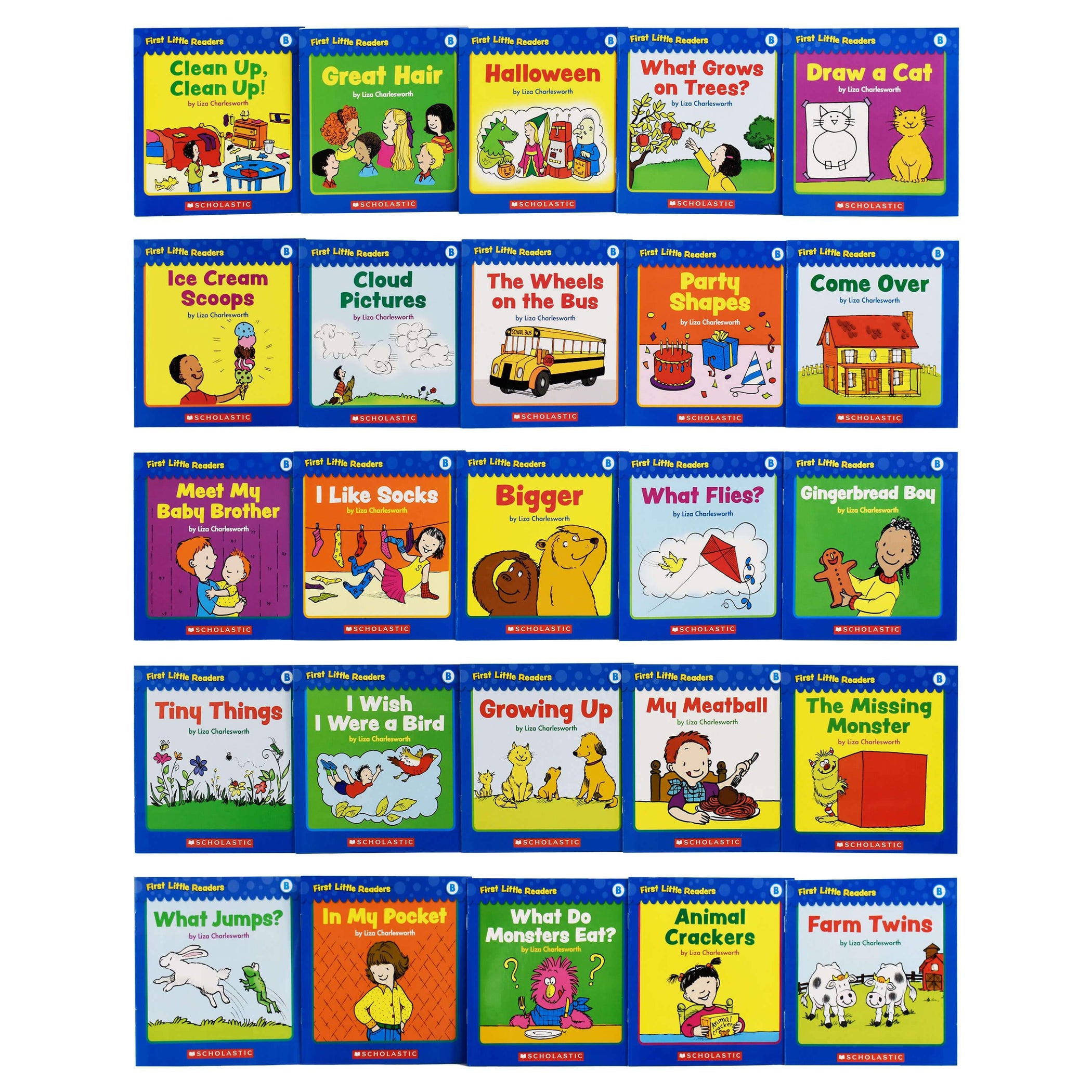 First Little Readers: Guided Reading Level - B (Parent Pack) 25 Books ...