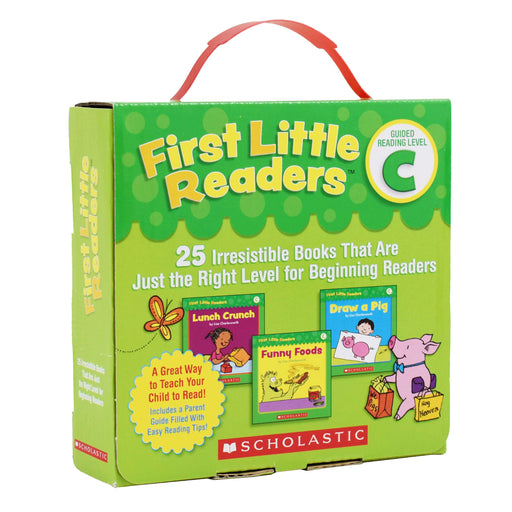 First Little Readers, Guided Reading Level C (Parent Pack) 25 Books By Liza Charlesworth - Ages 0-5 - Paperback 0-5 Scholastic