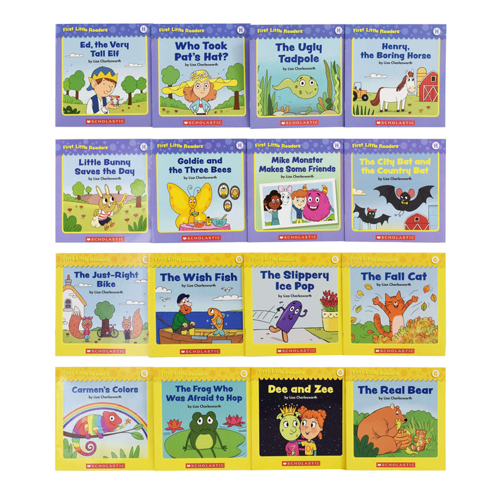 First Little Readers, Guided Reading Levels G & H (Parent Pack) 16 Books By Liza Charlesworth - Ages 5-7 - Paperback 5-7 Scholastic
